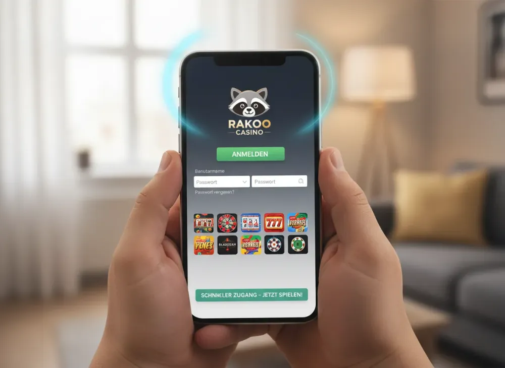 Rakoo casino login Anleitung für schnellen Zugang