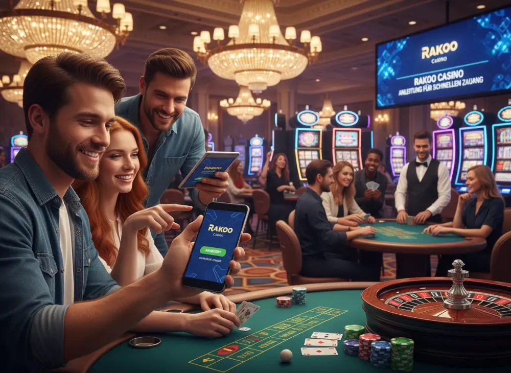 Rakoo casino login Anleitung für schnellen Zugang